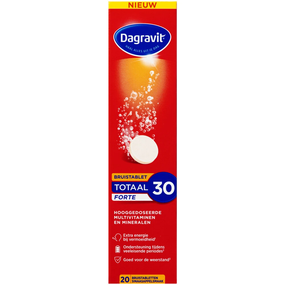 2x Dagravit Totaal 30 Forte Bruis 3 2x Dagravit Totaal 30 Forte Bruis