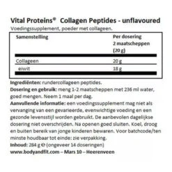 3x Vital Proteins Collageen Peptiden -Verzorgingsproducten Winkel 1016632 4