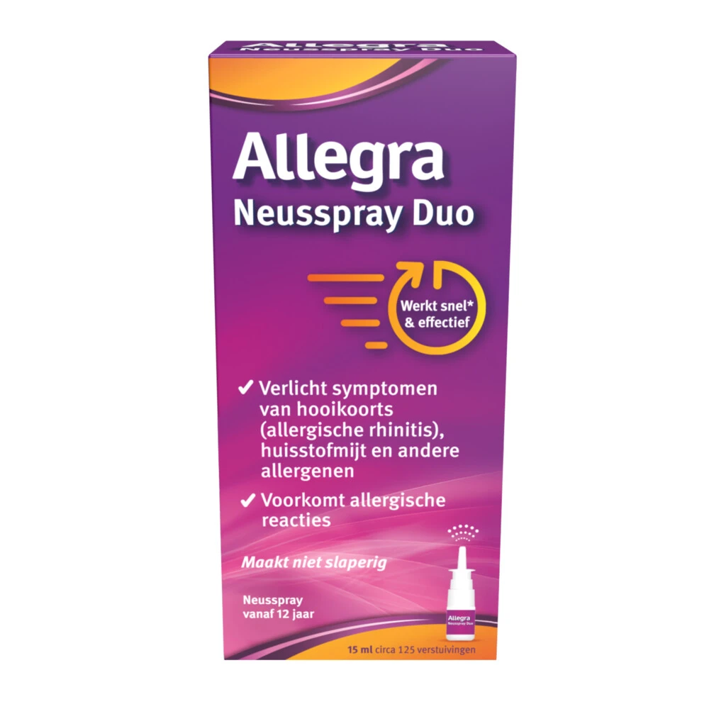 Allegra Neusspray Duo 3 Allegra Neusspray Duo