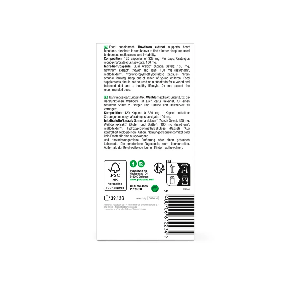 2x Purasana Meidoorn 5 2x Purasana Meidoorn - Afbeelding 3