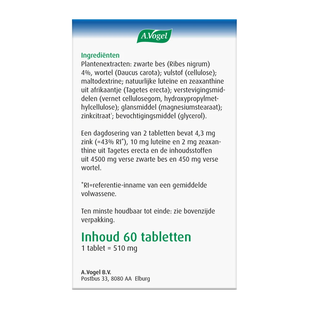 A.Vogel Oogtabletten 7 A.Vogel Oogtabletten - Afbeelding 5