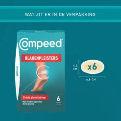 2x Compeed Blarenpleister Medium -Verzorgingsproducten Winkel 1036969 5