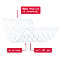 Leukoplast Cuticell® Contact Siliconen Wondcontactlaag 5 Cm X 7,5 Cm -Verzorgingsproducten Winkel 1037022 4 1