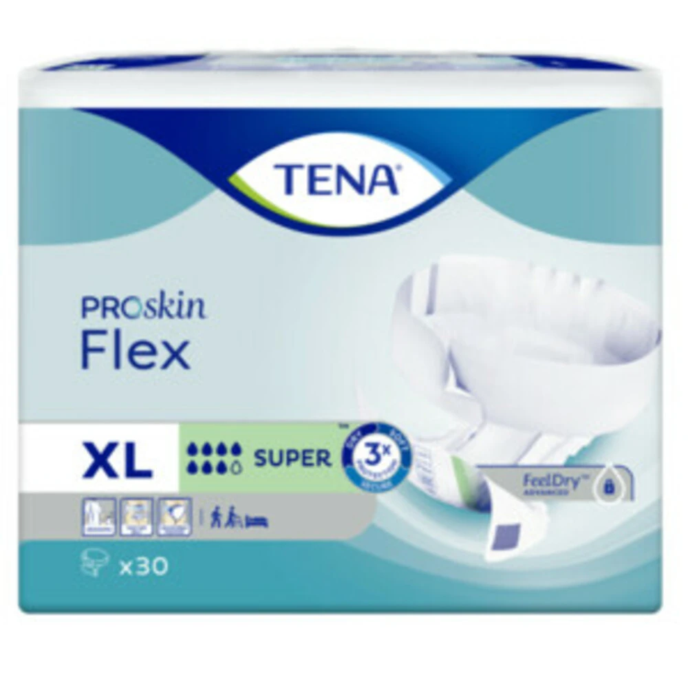 3x TENA Flex Super ProSkin Extra Large 4 3x TENA Flex Super ProSkin Extra Large - Afbeelding 2