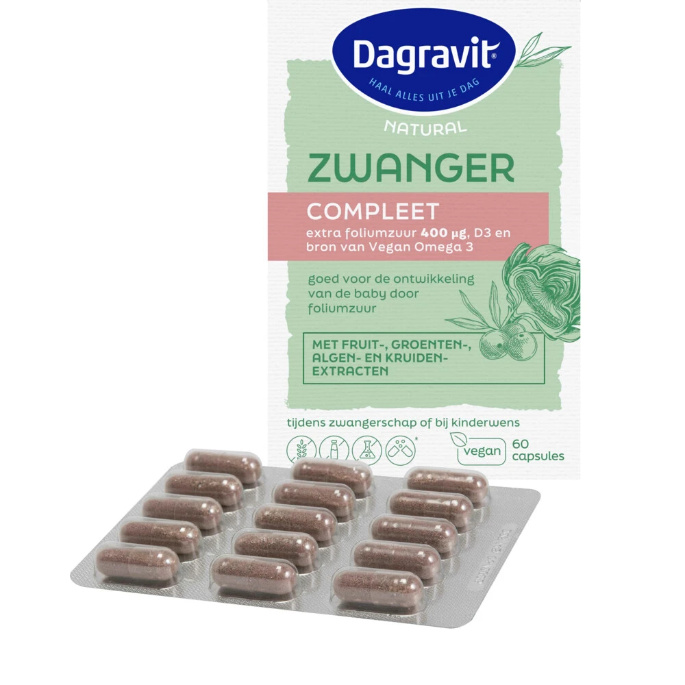 Dagravit Natural Zwanger Compleet 4 Dagravit Natural Zwanger Compleet - Afbeelding 2