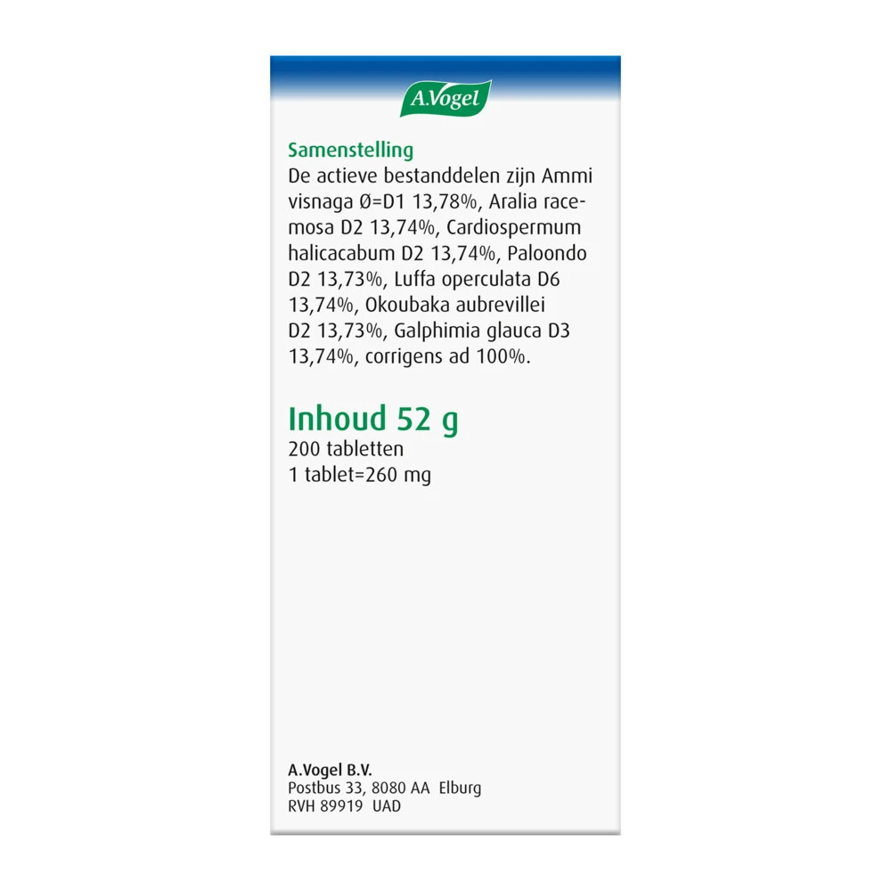 A.Vogel Pollinosan Homeopathisch Geneesmiddel 7 A.Vogel Pollinosan Homeopathisch Geneesmiddel - Afbeelding 5