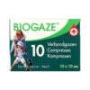 2x Biogaze Kompress 10 X 10 Cm 1 2x Biogaze Kompress 10 X 10 Cm -Verzorgingsproducten Winkel 710875