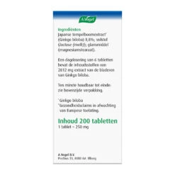 A.Vogel Geriaforce Doorbloeding -Verzorgingsproducten Winkel 711708 5