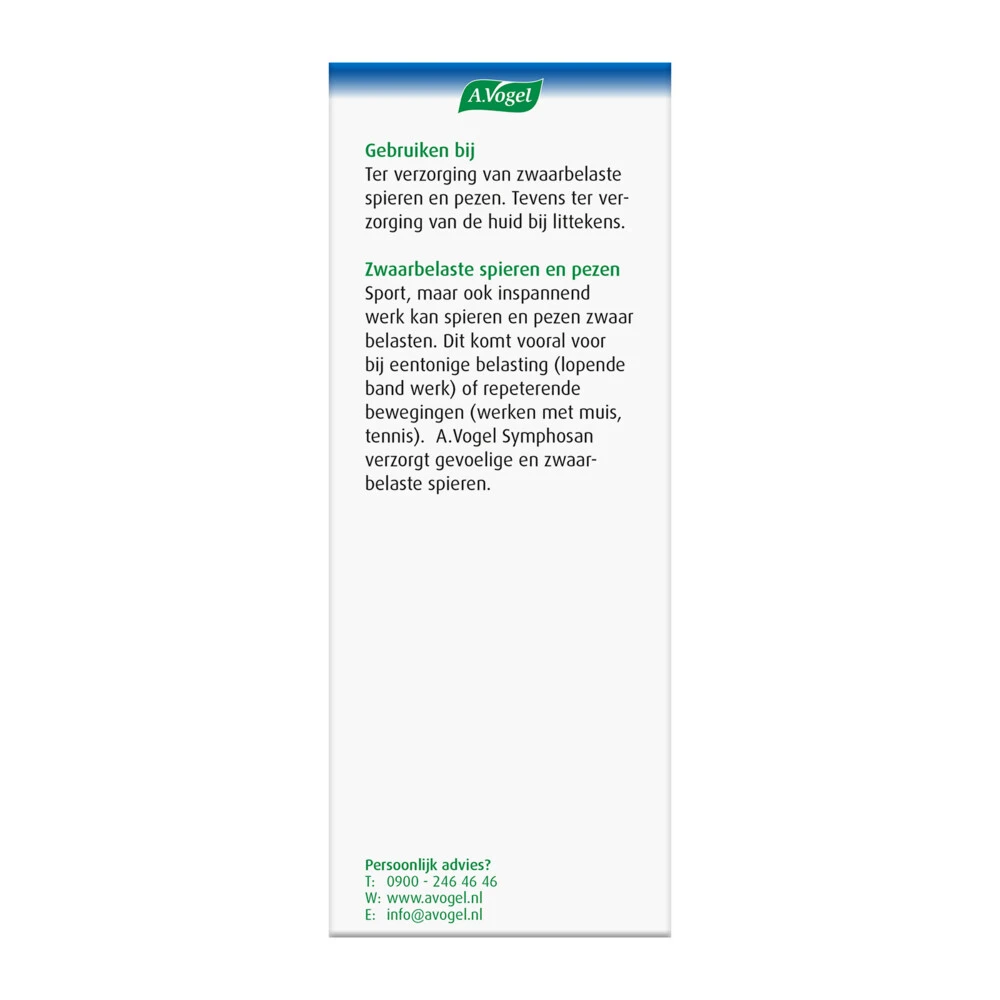 A.Vogel Symphosan Spieren En Pezen 6 A.Vogel Symphosan Spieren En Pezen - Afbeelding 4