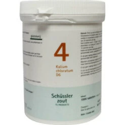 Pfluger Schussler Zout Nr 4 Kalium Chloratum D6