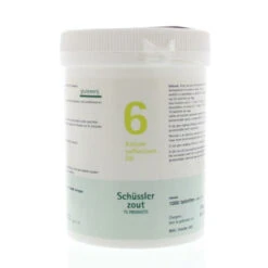 Pfluger Schussler Zout Nr 6 Kalium Sulfuric D6
