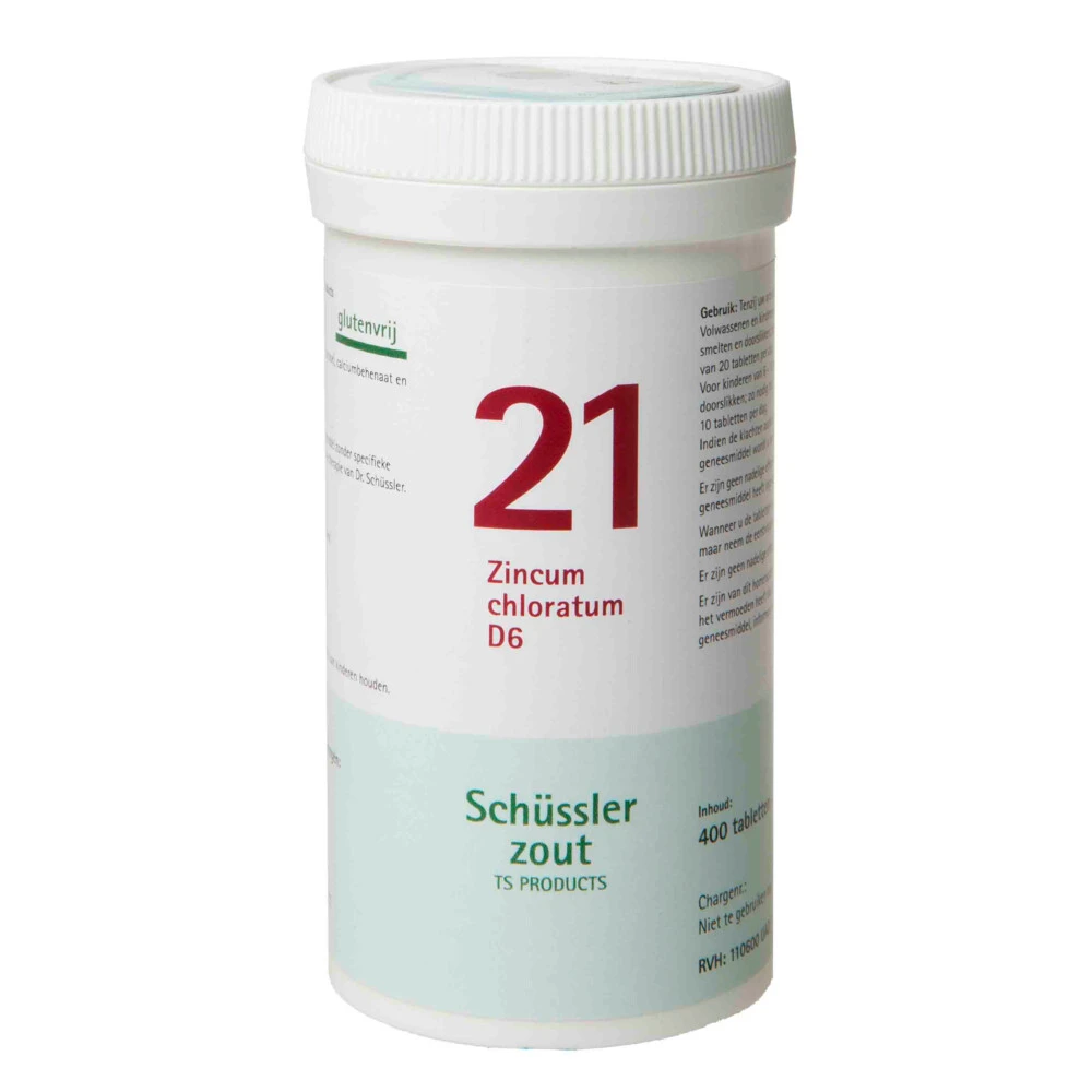 Pfluger Schussler Zout Nr 21 Zincum Chloratum D6 3 Pfluger Schussler Zout Nr 21 Zincum Chloratum D6