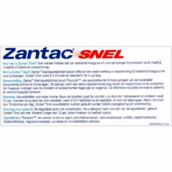 3x Zantac Snel Kauwtabletten -Verzorgingsproducten Winkel 965573 4