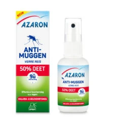 2x Azaron Anti Muggenspray 50% DEET -Verzorgingsproducten Winkel 994951 2
