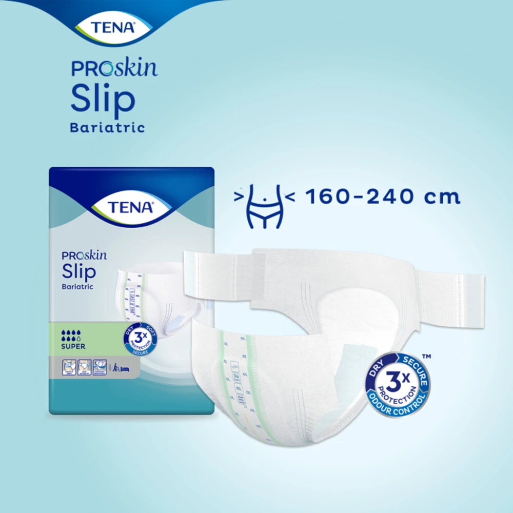 2x TENA Slip Bariatric XXL 4 2x TENA Slip Bariatric XXL - Afbeelding 2