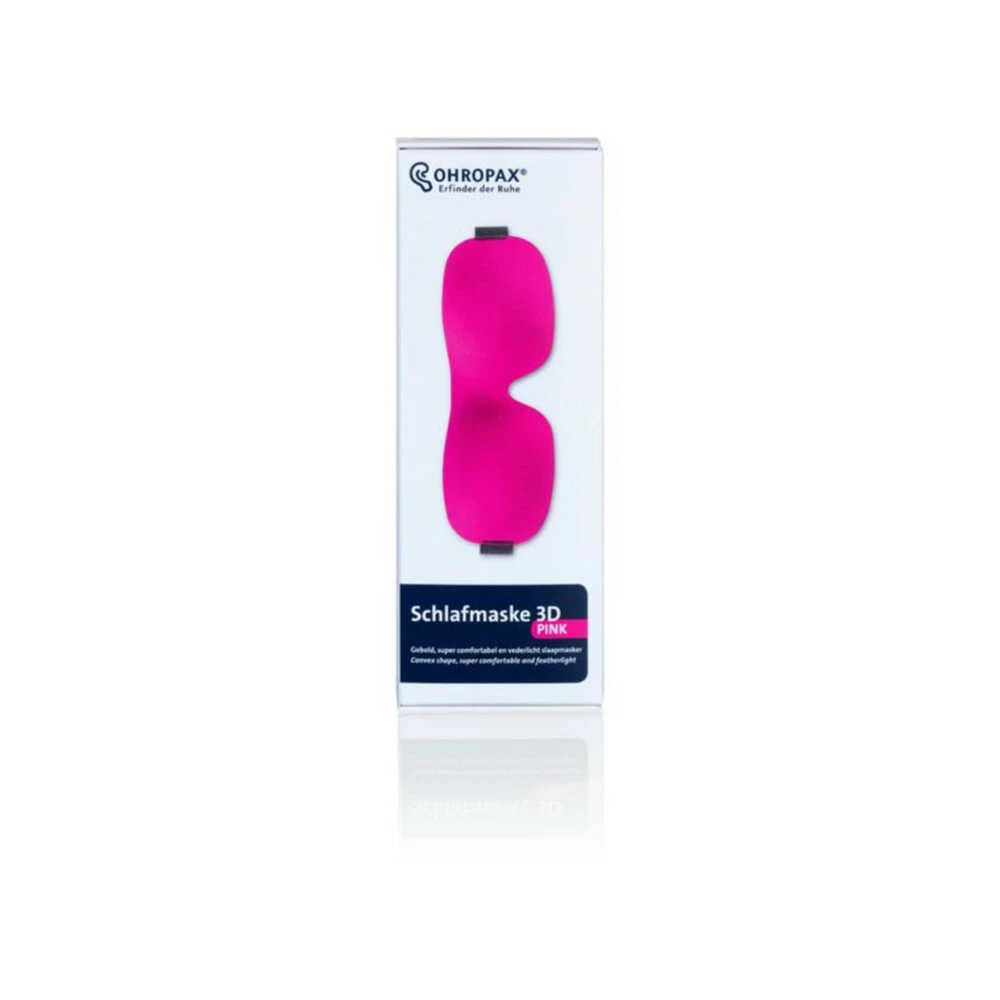Ohropax Slaapmasker Roze 3 Ohropax Slaapmasker Roze