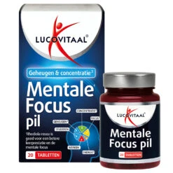 Lucovitaal Mentale Focus Pil 9 Lucovitaal Mentale Focus Pil -Verzorgingsproducten Winkel 997135 4