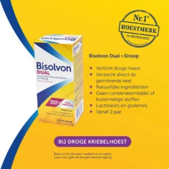 Bisolvon Dual Droge Hoest Keelirritatie Siroop -Verzorgingsproducten Winkel 998120 2